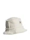 Parajumpers Shearling-trimmed Bucket Hat In White