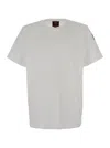 Parajumpers Shispare Tee Mochi-coloured Cotton T-shirt Men In White