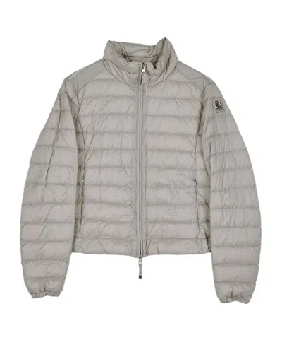 Parajumpers Short Down Jacket In Gray