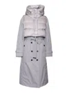 Parajumpers Dawn - Woman Hooded Down Coat In Gray