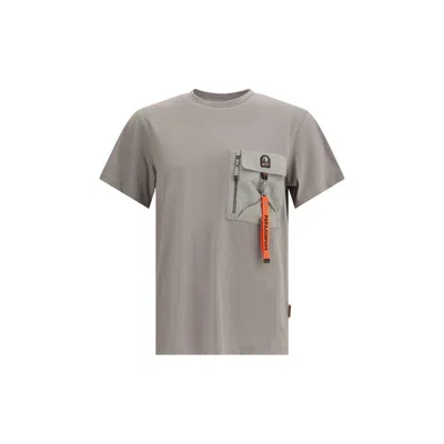 Parajumpers Short Sleeve T-shirt In Gray