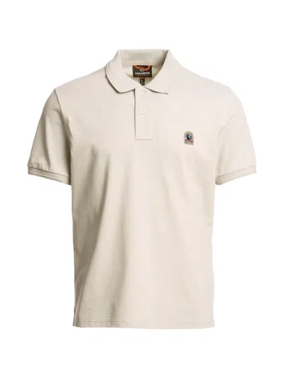 Parajumpers Short-sleeve Polo Shirt In Neutral