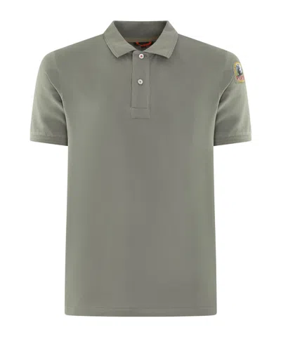 Parajumpers Short-sleeved Polo Shirt In Gray