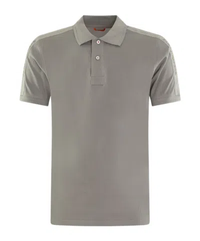 Parajumpers Short-sleeved Polo Shirt In Gray