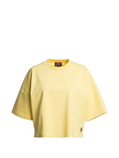 Parajumpers Short-sleeved T-shirt In Yellow