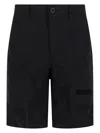 Parajumpers Black Solid Shorts In Multi
