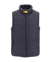 Parajumpers Sleeveless Cotton Vest In Black