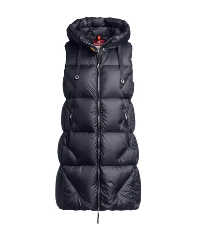 Parajumpers Sleeveless Down Jacket In Blue