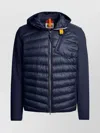 Parajumpers Slim Fit Quilted Hooded Jacket Nolan In Blue