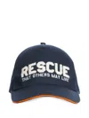 Parajumpers Slogan-detail Baseball Cap In Blue