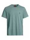 Parajumpers Small-logo Crew-neck T-shirt In Blue