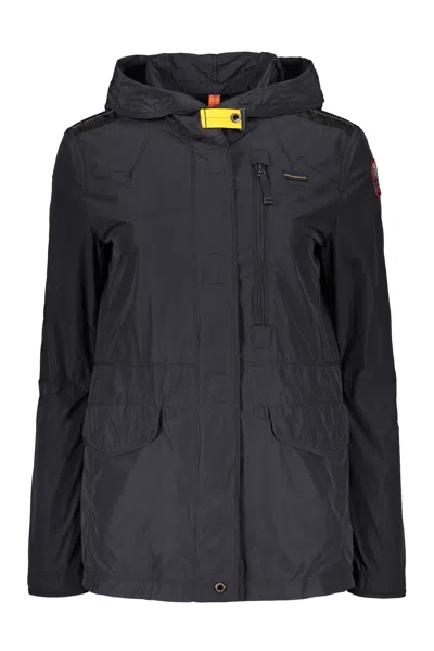 PARAJUMPERS SOLE SPRING TECHNICAL FABRIC HOODED JACKET