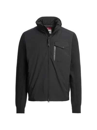 Parajumpers Steel River Hybrid Jacket In Black