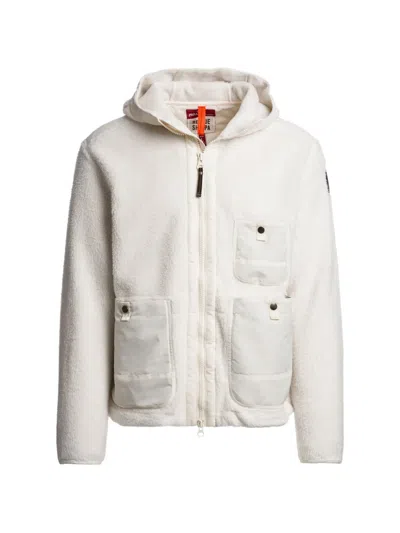 Parajumpers Sundre Logo-patch Hoodie In Neutral