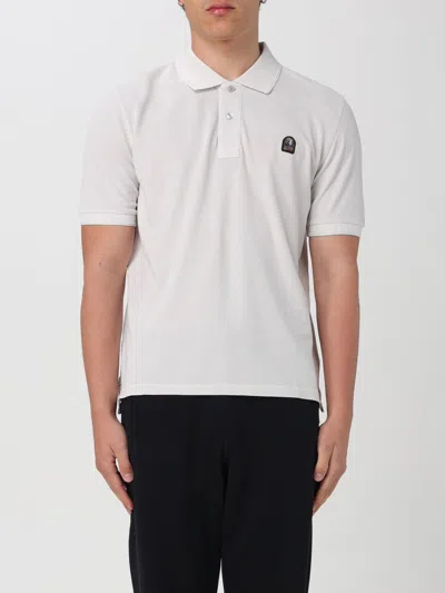 Parajumpers Short-sleeved Polo Shirt In Grey