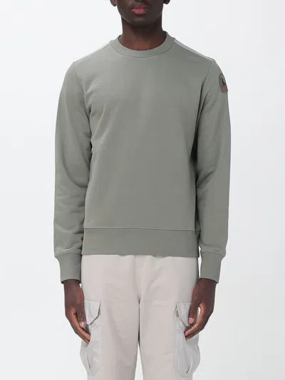 Parajumpers Sweatshirt Men Color Green In Gray