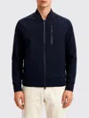 Parajumpers 'mckay' Chest Pocket Sweatshirt Long Sleeves In Blue