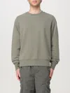 Parajumpers Logo-plaque Crew-neck Sweatshirt In Green