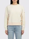 Parajumpers Beige Polyester Sweatshirt In White