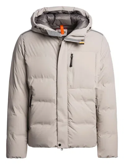 Parajumpers Taiga Hooded Padded Jacket In Neutral