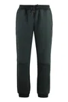 Parajumpers Ribbed Cuffs Nylon Track Pants In Green