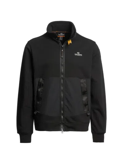 Parajumpers Thurn Zip-up Sweater In Black