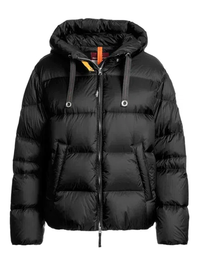 Parajumpers Tilly Hooded Down Jacket In Black