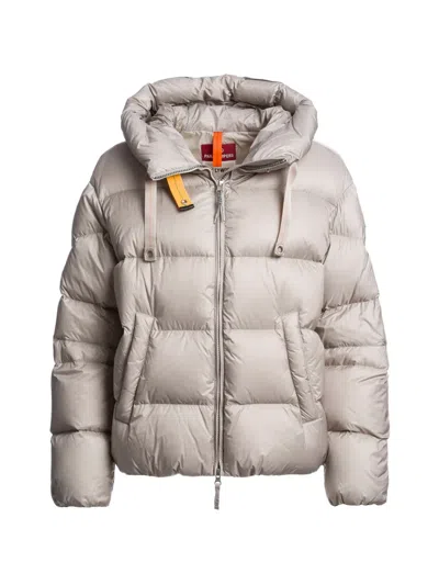 Parajumpers Tilly Hooded Down Jacket In Gold