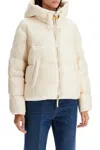 Parajumpers Tilly Hooded Puffer Jacket In Moonbeam (white)