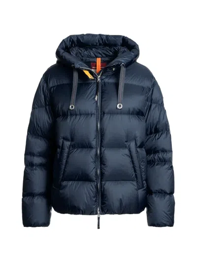 Parajumpers Tilly Hooded Puffer Jacket In Blue