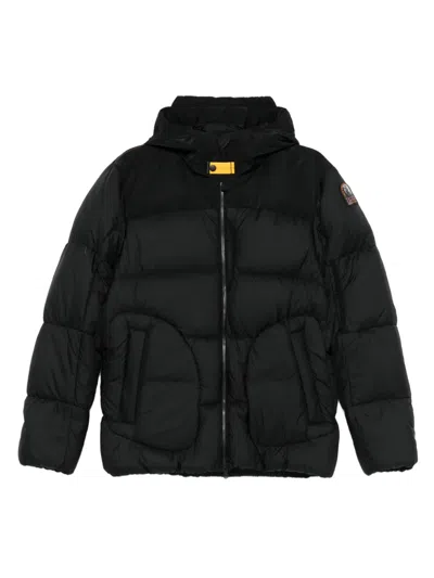 Parajumpers Tilly Hooded Quilted Jacket In Black