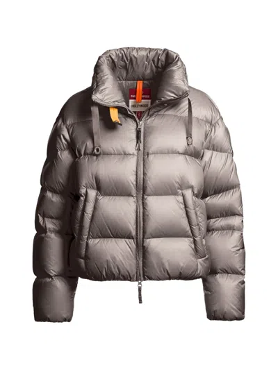 Parajumpers Tilly Quilted Down Jacket In Gray
