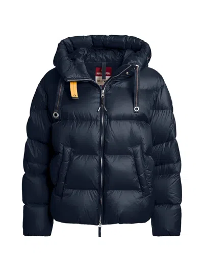 Parajumpers Tilly Quilted Hooded Jacket In Blue