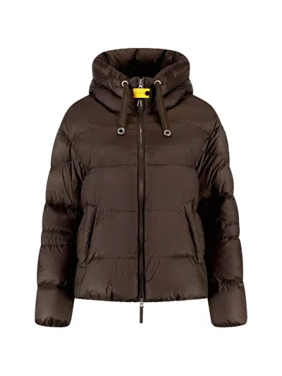 Parajumpers Tilly Quilted Hooded Jacket In Black