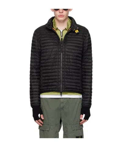 Parajumpers Tommy Stand-neck Down Jacket In Black
