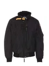 Parajumpers Black Gobi Zip Bomber In Black