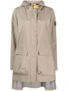 Parajumpers True Hooded Waterpoof Raincoat In Neutrals