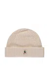 Parajumpers Turned-up Knitted Hat In Neutral