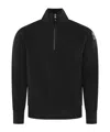 Parajumpers Turtleneck Long Sleeve Sweatshirt In Black