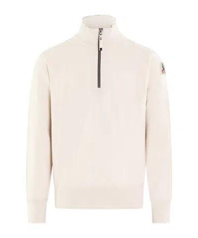 Parajumpers Turtleneck Long Sleeve Sweatshirt In Neutral