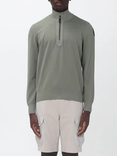 Parajumpers Turtleneck Sweater With Logo In Green