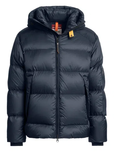 Parajumpers Tyrik Hooded Puffer Jacket In Blue