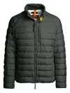 Parajumpers Ugo Quilted Down Jacket In Green