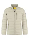 Parajumpers Ugo Quilted High-neck Jacket In Gray