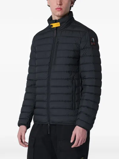 Parajumpers Ugo Short Quilted Down Jacket Puffer In Black