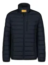Parajumpers Ugo Quilted Zip-fastening Jacket In Blue
