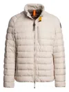 Parajumpers Ugo Quilted Zip-front Jacket In Neutral