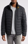 Parajumpers Last Minute Mens Hooded Down Padded Jacket In Black