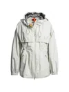 Parajumpers Waterproof Three-layer Laminated Polyamide Jacket In White