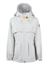 Parajumpers Waterproof Three-layer Laminated Polyamide Jacket In White